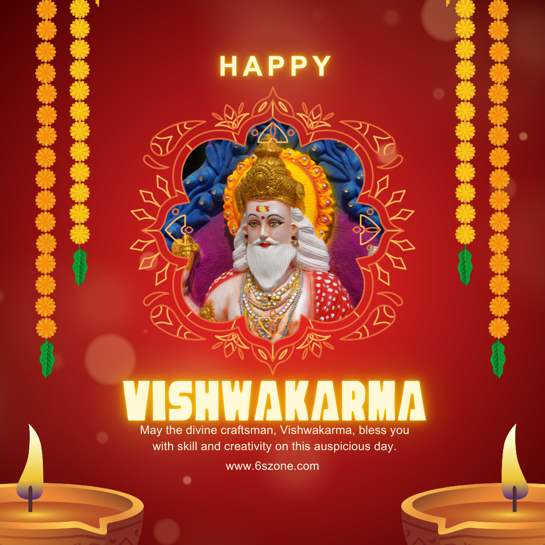 Happy Vishwakarma Day -6szone.com, Vastu, Astrology, Clean, Symbols of Prosperity, 6szone.com